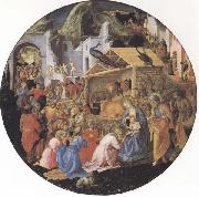 Sandro Botticelli Filippo Lippi,Adoration of the Magi painting